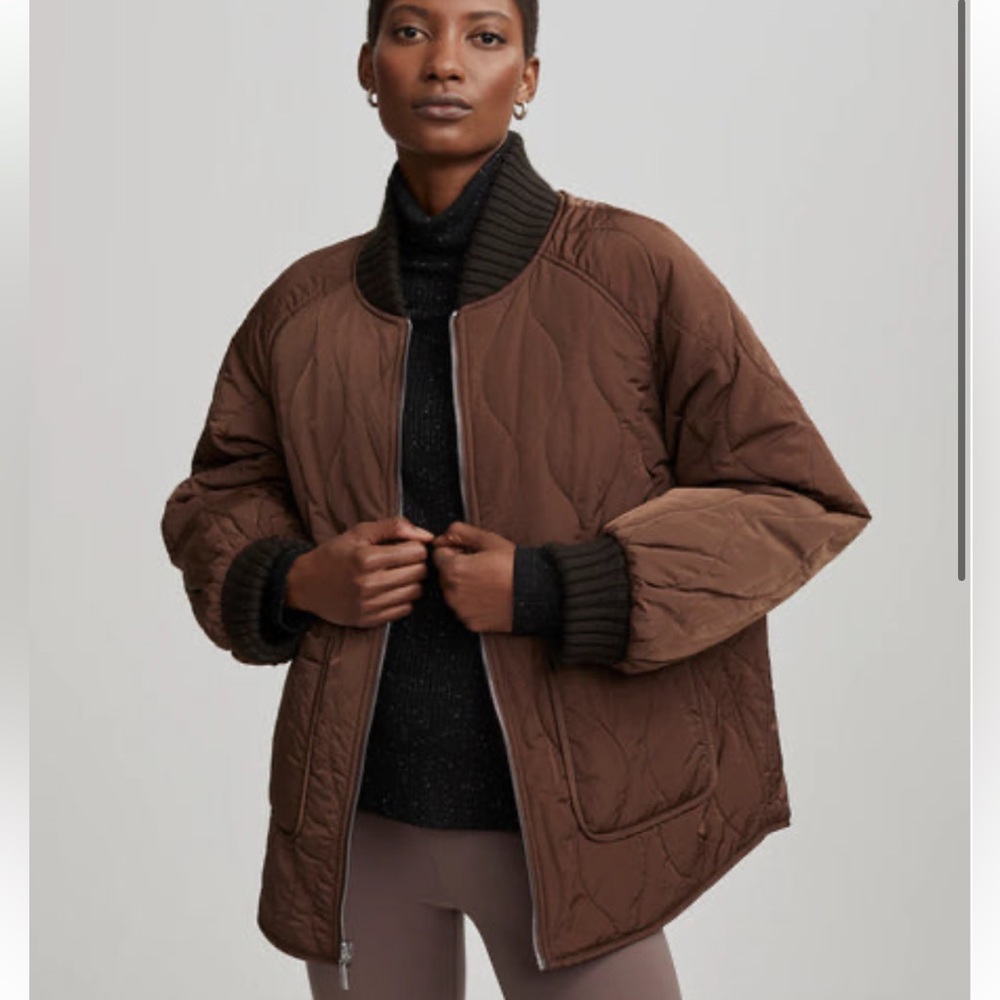 Barley Reno reversible quilted acket